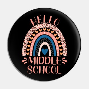 School Teacher Girls Boys Back To School Pin