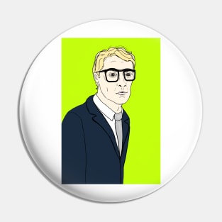 Michael Caine - sixties icon Pin