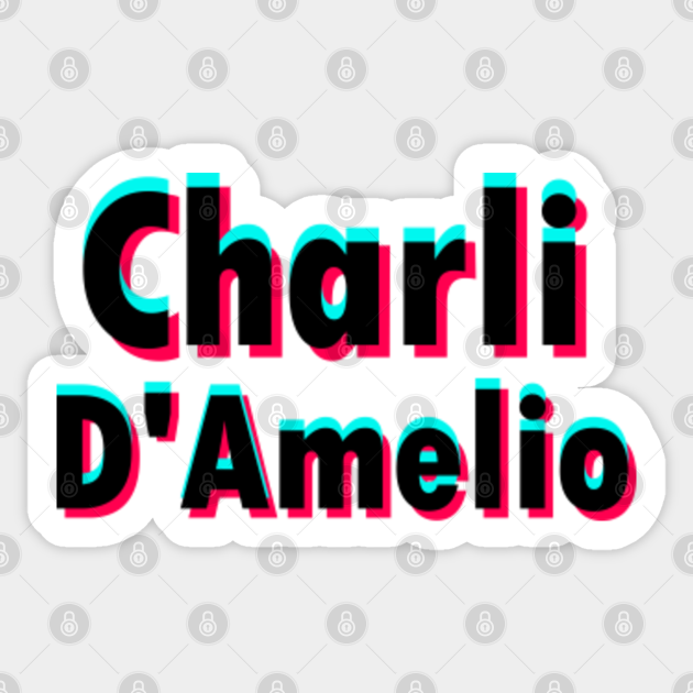 Charli Damelio Tiktok Charli Damelio Sticker Teepublic Get up to 50% off. charli damelio tiktok