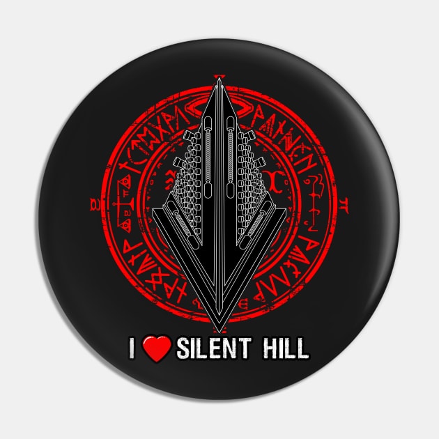 I LOVE SILENT HILL Pin by chrisnazario