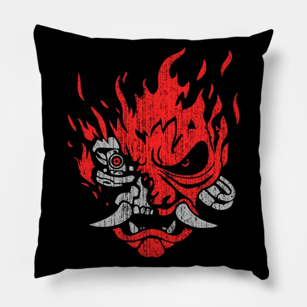 cyberpunk Pillow by Anthonny_Astros