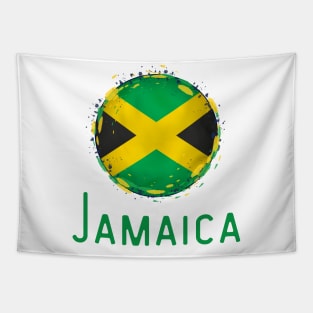 Jamaican Flag Patriotic Tapestry