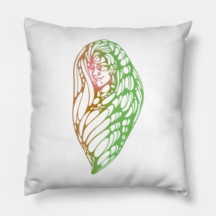 Beautiful Tribal Woman Pillow