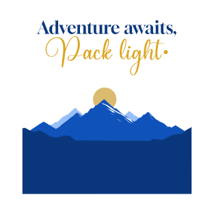 Adventure Awaits Pack Light T-Shirt