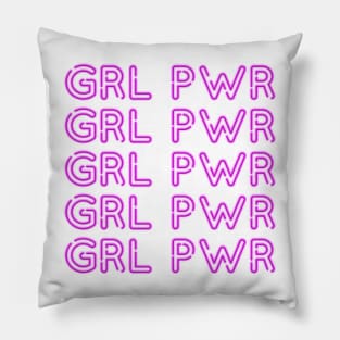 GRL PWR Pillow