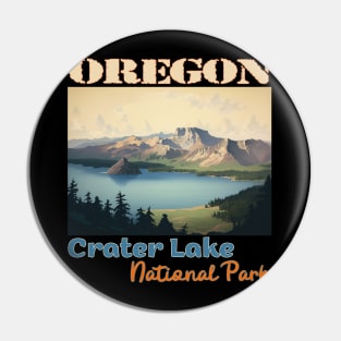Crater Lake National Park Pin