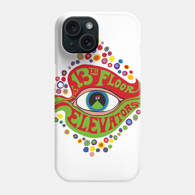 13th Floor Elevators Phone Case by ProductX