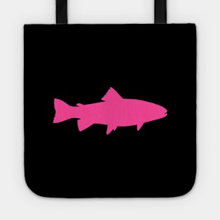 Hot Pink Color Freshwater Fish Trophey Tote