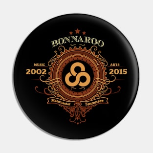 Bonneroo Fest Retro Pin