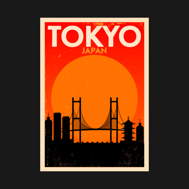 Tokyo Poster Design by kursatunsal