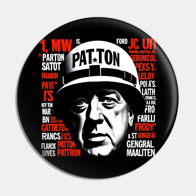 Digital Portrait of General George S. Patton, Jr. Pin by AlexBRD