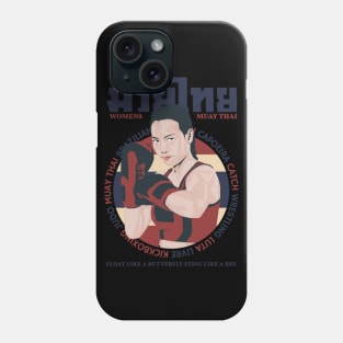 Classic Muay Thai Boxing Girl Phone Case