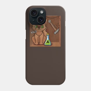 Schrodinger's cat Phone Case