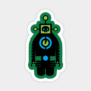 Skull Bot Magnet