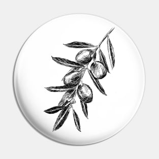 Olive branch Pin