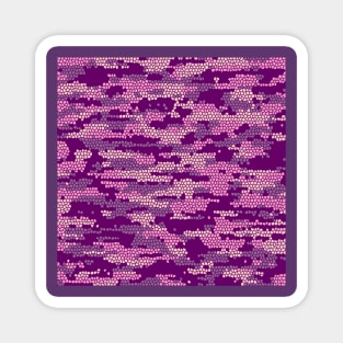 Camo Pattern - Mauve Magnet