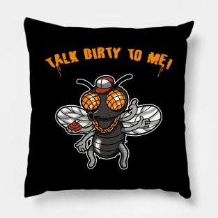 Funny Urban Hiphop Cute Dirty Fly Song Funny Music Meme Pillow