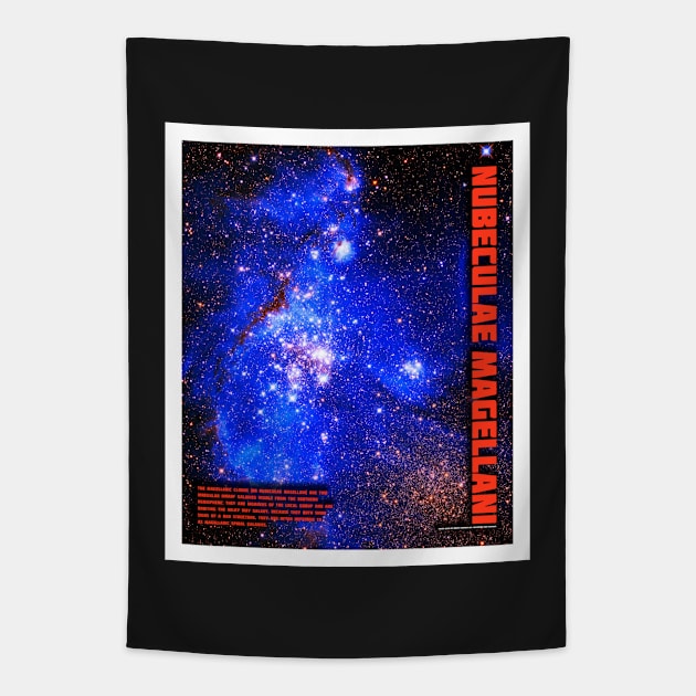 Magellanic Clouds Tapestry by headrubble