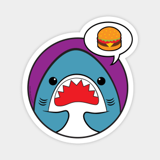 Hank the Hangry Shark Magnet