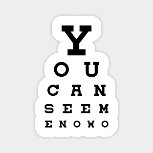 Eye Chart Magnet