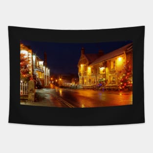 christmas in castleton derbyshire peak district Tapestry