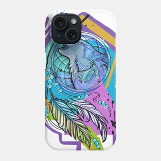 Wolf Dreamcatcher Phone Case