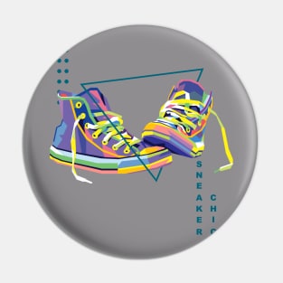 Sporty Shoes Pin