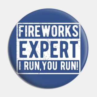 Fireworks Expert fireworks Pin