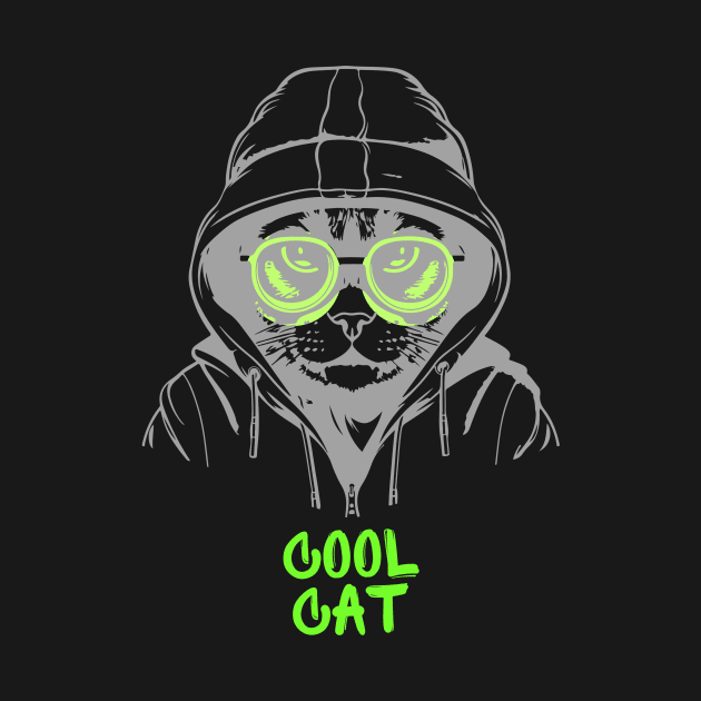 Cool Cat by AbrasiveApparel