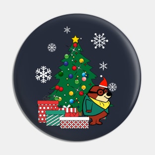 Morocco Mole Around The Christmas Tree Secret Squirrel Pin