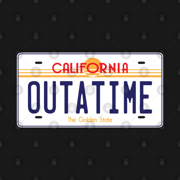 Disover Outatime - Back To The Future - T-Shirt