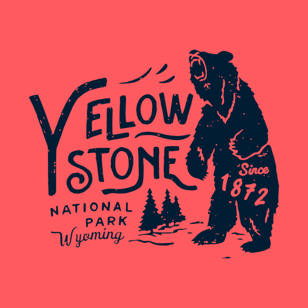 Yellowstone National Park Bear by liamMarone