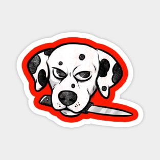 Dangerous Dalmatian Magnet