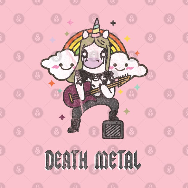 Death Metal Unicorn by BasicBeach