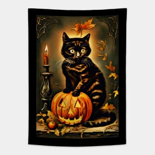 Spell Casting Kitten! Tapestry