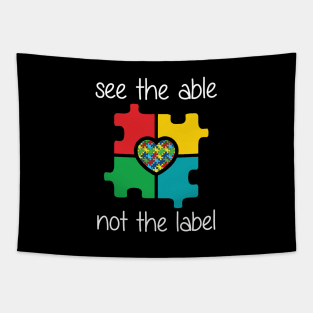 See The Able Not The Label Autism Awareness Tapestry