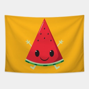 Cute Watermelon Hugger Tapestry