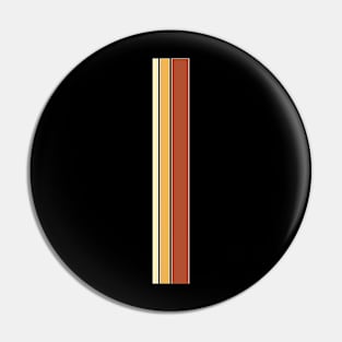 Retro Stripes 2 Pin