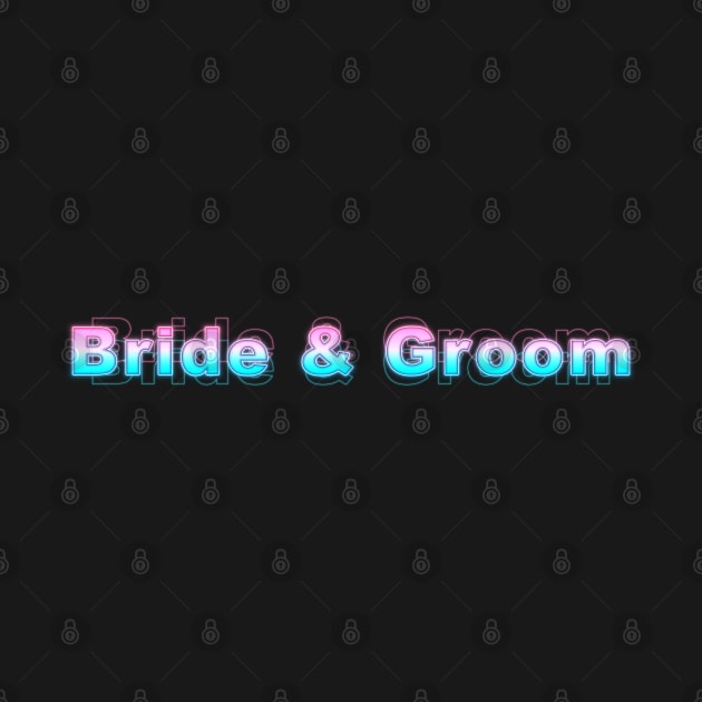 Bride and Groom by Sanzida Design