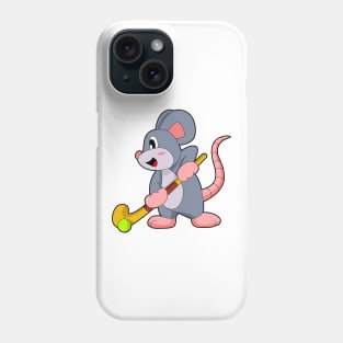 Mouse Hockey Hockey stick Phone Case