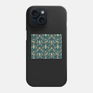 lumberjack skulls pattern Phone Case