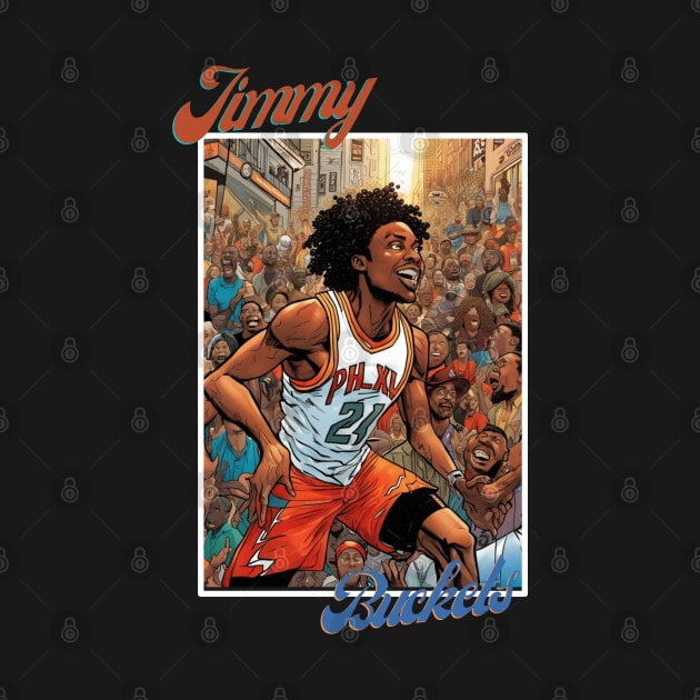 Jimmy Buckets victor illustration design by Nasromaystro