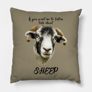 Talk About Sheep, Swaledale Pillow