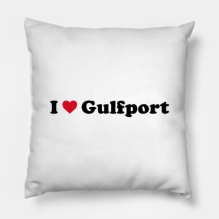 I Love Gulfport Pillow