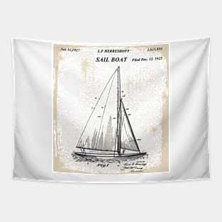 Sailing Boat Tapestry