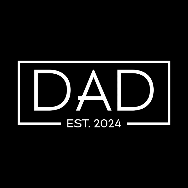 Dad Est 2024 Promoted to Daddy 2024 Pregnancy Announcement by AWESOME ART