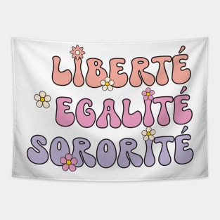 Liberte Egalite Sororite Retro Tapestry