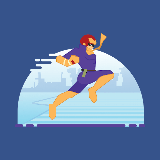 Minimalist - Captain Falcon by TheGameChangers