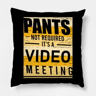 Home Office Funny Pillow