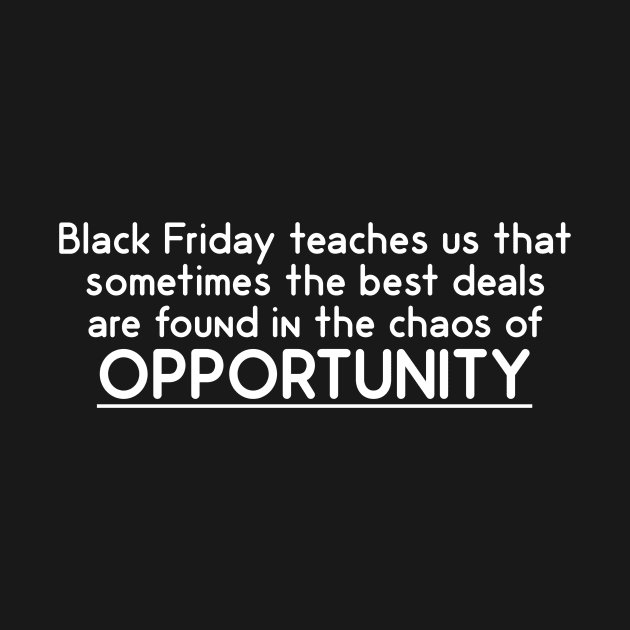 Black Friday Lesson by Absign